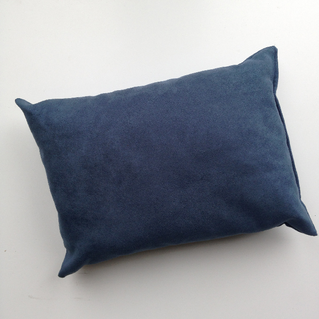 CUSHION, Blue Velvet 35cm x 50cm 